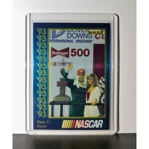 Race 11 Dover YR 1993 Maxx Premier Plus Racing #190 NASCAR Card